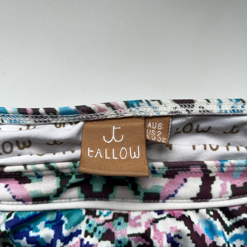 Tallow Patterned Bikini Set - Picture 4 of 4